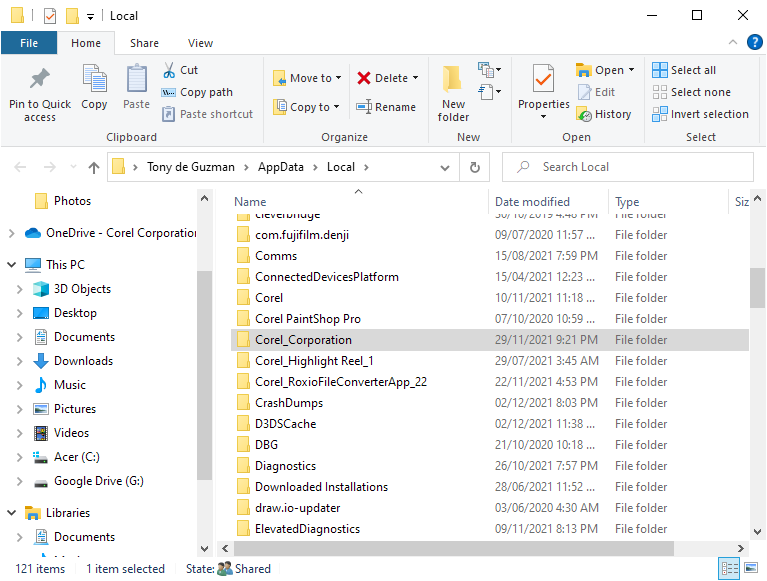 Kb corel roxio creator nxt or any of its component programs crashes on